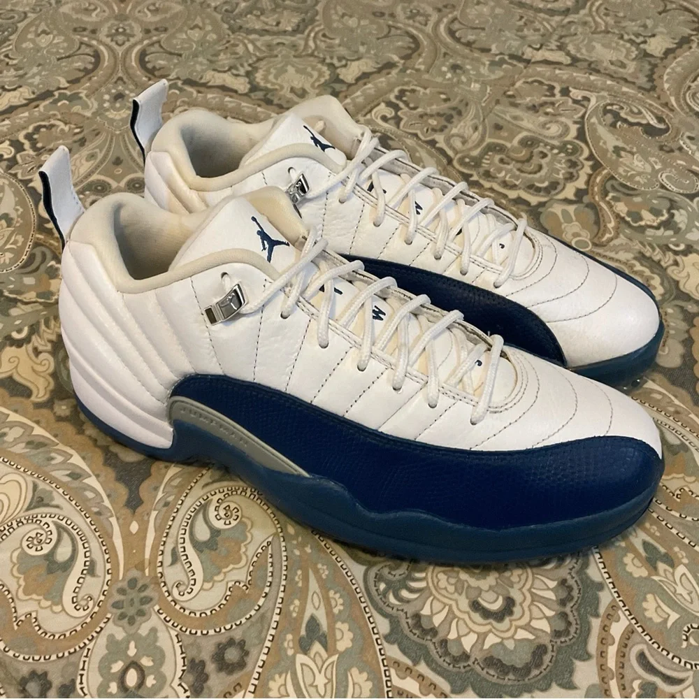 EUC Air Jordan XII Low Golf Shoes DH4120-101 Sz 10